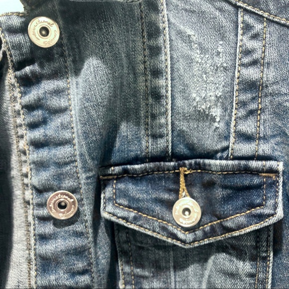 INC International Concepts Jean Jacket - Picture 3 of 7